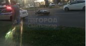 В Сыктывкаре произошло ДТП с мотоциклистом