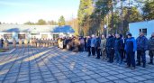 "У нас у всех боевой настрой": в Коми проводили еще одну группу мобилизованных