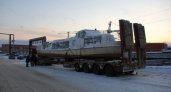В Сыктывкар доставили дополнительный катер для маршрута Сыктывкар — Седкыркещ