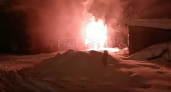 В сыктывкарском лесозаводе снова сгорел дом