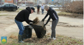 Мэр Сыктывкара принял участие в общегородском субботнике