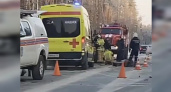 Появилось видео с места серьезной аварии под Сыктывкаром