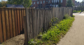 На улице Тентюковской сыктывкарцы добровольно переносят заборы