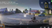 Появилось видео ДТП, где авто-леди сбила велосипедиста