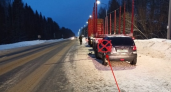 Пьяный водитель Hyundai устроил ДТП на трассе Сыктывкар – Троицко-Печорск