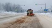 В Койгородском районе Коми дорожные службы ежедневно расчищают и обрабатывают региональны автомагистрали 