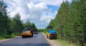 В Коми завершили ремонт дороги к поселку Поляна