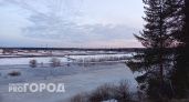На одной из северных рек Коми начался ледостав