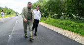 Председатель правительства Коми Дмитрий Братыненко проинспектировал строительство 12‑километрового участка трассы Летка – Прокопьевка