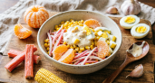 4 простых продукта в составе: уж очень вкусный салат на выходе — изысканный рецепт всего за 3 минуты
