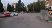 В Коми водитель иномарки не справился с управлением и протаранил дорожный каток