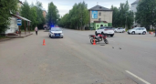В Коми подросток на питбайке врезался в ВАЗ после падения с тротуара