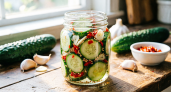 Мариную огурчики по-корейски — магазинные и рядом не стояли: без уксуса, а рассол прозрачный, как слеза