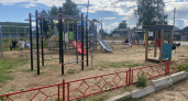 В одном из поселков Коми по «Народному бюджету» открыли новую детскую площадку