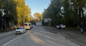 В Сыктывкаре автобус столкнулся с учебной легковушкой
