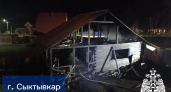 В Коми за сутки произошло шесть пожаров: горели дома, бани и гаражи