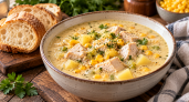 Эта похлёбка вошла в семейный топ-3: готовлю с курицей и кукурузой — нежная, густая и сытная
