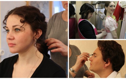 Фоторепортаж: закулисье сыктывкарского Театра оперы и балета за час до спектакля