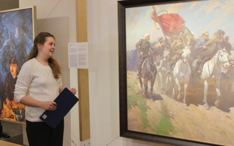 Сыктывкар стал «Местом встречи с искусством»: в город привезли репродукции известных картин (фото, видео)