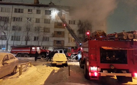 На пожаре в Эжве погиб пенсионер