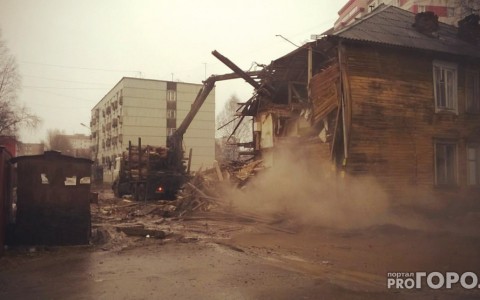 Стало известно, зачем снесли дом на улице Пушкина в Сыктывкаре