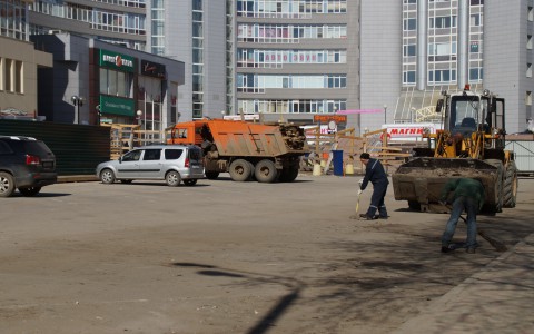 В центре Сыктывкара готовится к открытию платная парковка (фото, видео)