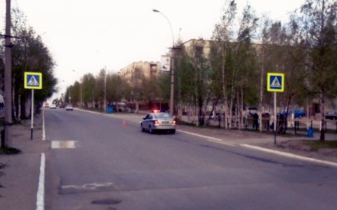 В Коми водитель на мотоцикле перевернулся на дороге