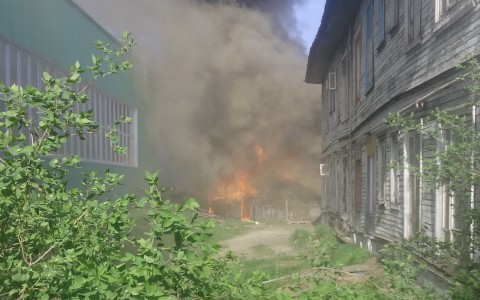 Стала известна причина пожаров в местечке Лесозавод в Сыктывкаре