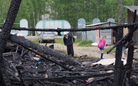 Стала известна причина пожаров сыктывкарском микрорайоне  Лесозавод