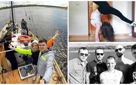 Сыктывкарское утро 14 июня в Instagram: прогулка по реке, чудеса гибкости и отдых на природе (фото)
