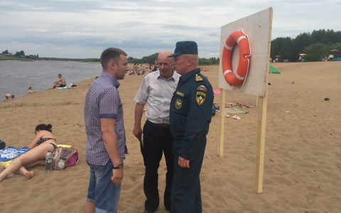 В Сыктывкаре официально открыт пляжный сезон (фото)