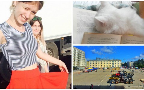 Сыктывкарское утро 24 июня в Instagram: красная юбка, ученый кот и подготовка лесорубов (фото)