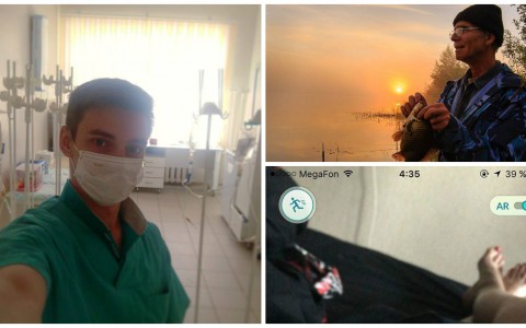 Сыктывкарское утро 19 июля в Instagram: молодой врач и капельницы, рыбак на рассвете и Pokemon Go (фото)