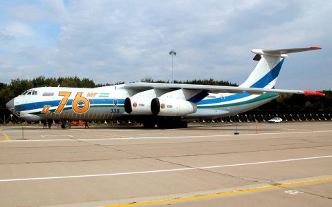 В Сыктывкар прилетит уникальный ИЛ-76, на котором готовят российских космонавтов