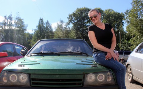 Авто и девушки в Сыктывкаре: «ВАЗ-2109» и Надежда Мишарина, 32 года