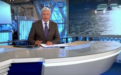 На «Первом канале» рассказали о потопе в Сыктывкаре (видео)