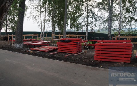 Стало известно, когда откроют обновленный Кировский парк в Сыктывкаре