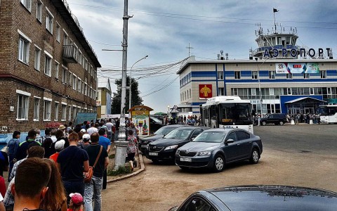 Сыктывкарское утро 20  августа в Instagram: очередь в аэропорт, огромный кот и подсолнухи (фото)