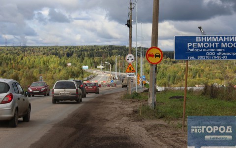 Новый мост через реку Човью в Сыктывкаре: что изменилось