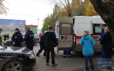 Появились подробности ДТП, где  в центре Сыктывкара сбили 9-летнего мальчика