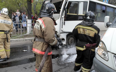 В Коми загорелась квартира жилого дома