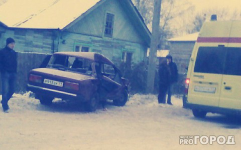 В ГИБДД по Сыктывкару рассказали об аварийности места, где столкнулись ВАЗ-2107 и «Дэу»