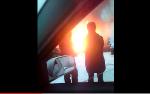 В Коми из-за взрыва канистры с бензином вспыхнул жилой дом