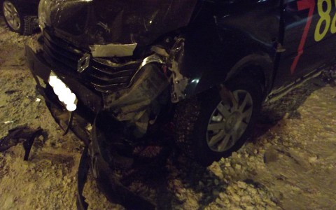 В Коми по вине «Волги» произошло тройное ДТП