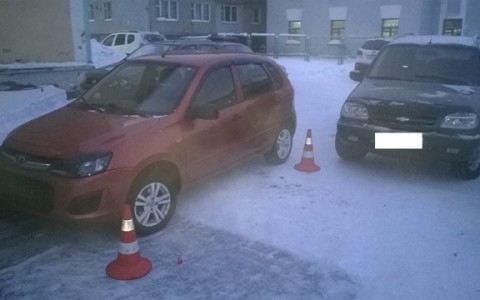 В Коми водитель-новичок за рулем «Лады Калины» сбил женщину