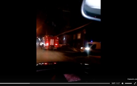 Появились подробности пожара в Сыктывкаре напротив станции скорой помощи