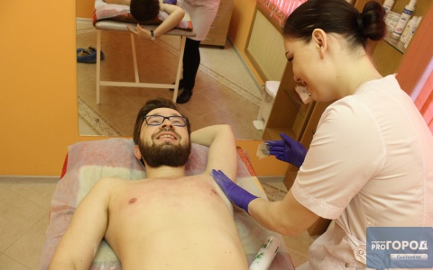 Эксперимент PG11.ru : как делают шугаринг мужчинам (фото, видео)