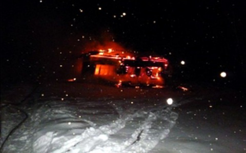 В Коми сгорел частный дом, погибли два человека