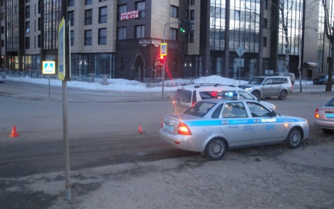 В Сыктывкаре автоледи на «Ладе» сбила девочку-подростка (фото)