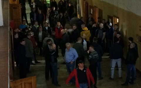 В Коми шахтеры устроили забастовку